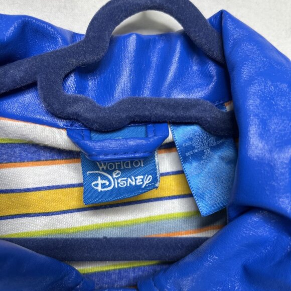 Vintage Tigger Raincoat Toddler Size 3x Blue World Of Disney - Picture 5 of 13